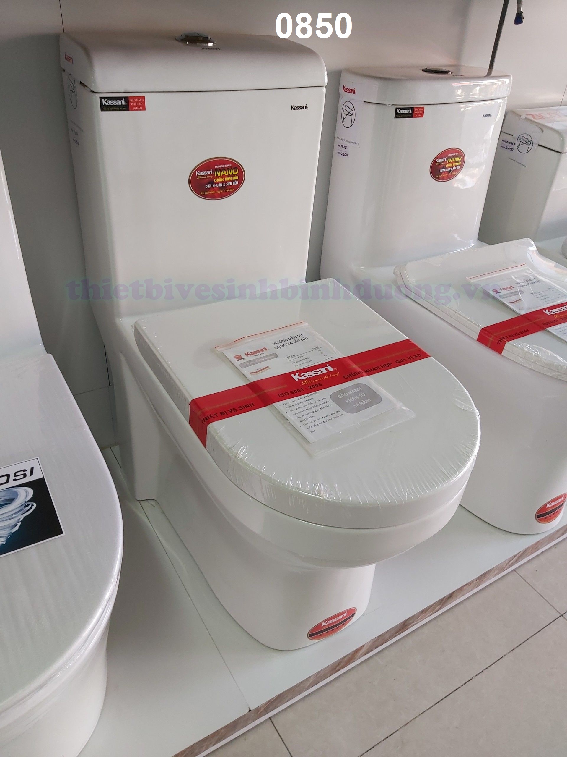 Bồn cầu liền khối Kassani 0850